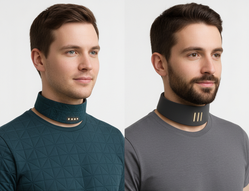 Silent Voice Choker Prototype - Side View